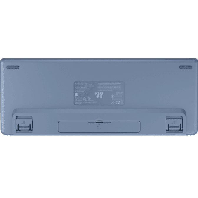 Logitech K855 Signature Mechanical Keys Wireless Keyboard Mini Compact TKL Blue Orange 920-011221 (K855 BLUE) - SuperOffice