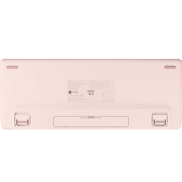 Logitech K855 Signature Mechanical Keys Wireless Keyboard Mini Compact TKL Rose Pink 920-011220 (K855 PINK) - SuperOffice