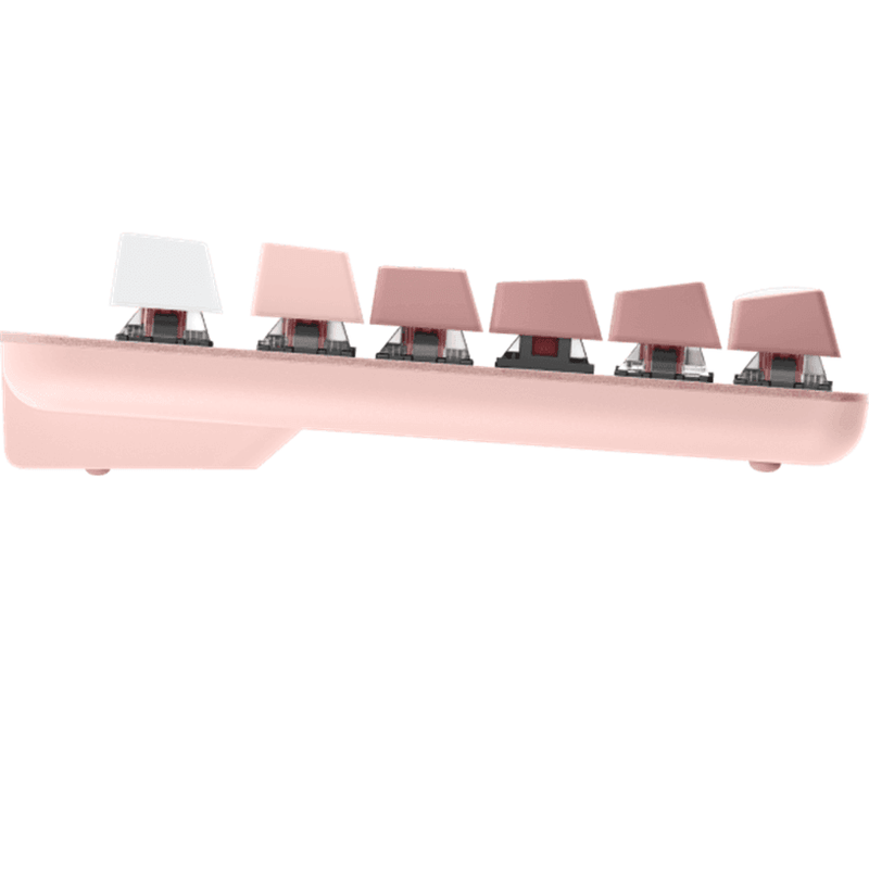 Logitech K855 Signature Mechanical Keys Wireless Keyboard Mini Compact TKL Rose Pink 920-011220 (K855 PINK) - SuperOffice