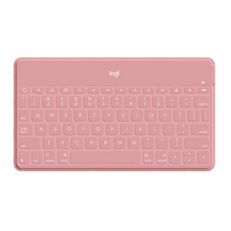 Logitech Keys To Go Keyboard Bluetooth Wireless Portable Blush Pink iPhone iPad 920-010039 - SuperOffice