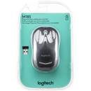 Logitech M185 Wireless Mouse Black/Grey 910-002255 - SuperOffice