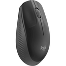 Logitech M190 Wireless Full Size Mouse Charcoal Black Grey 910-005913 - SuperOffice