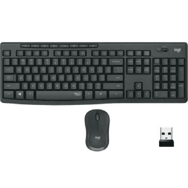 Logitech MK295 Wireless Keyboard Mouse Set Silent Quiet Keys 920-009814 - SuperOffice