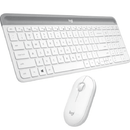 Logitech MK470 Slim Wireless Keyboard Pebble Mouse Combo Bundle Set Compact 920-009183 - SuperOffice