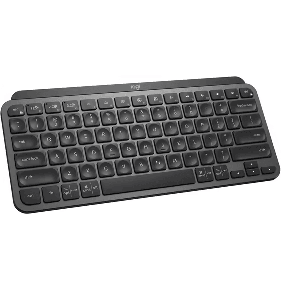 Logitech MX Keys Mini Compact Wireless Illuminated Keyboard Advanced TKL Graphite Grey 920-010505 (MX Keys Mini - Grey) - SuperOffice