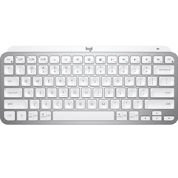 Logitech MX Keys Mini For Mac Compact Wireless Illuminated Keyboard Advanced TKL 920-010528 (MAC WHITE) - SuperOffice