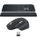Logitech MX Keys S Bluetooth Combo Master 3S + Mouse + Keyboard + Palm Rest Graphite Set 920-011605 - SuperOffice