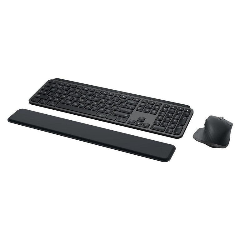Logitech MX Keys S Bluetooth Combo Master 3S + Mouse + Keyboard + Palm Rest Graphite Set 920-011605 - SuperOffice