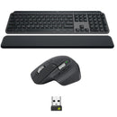 Logitech MX Keys S Bluetooth Combo Master 3S + Mouse + Keyboard + Palm Rest Graphite Set 920-011605 - SuperOffice