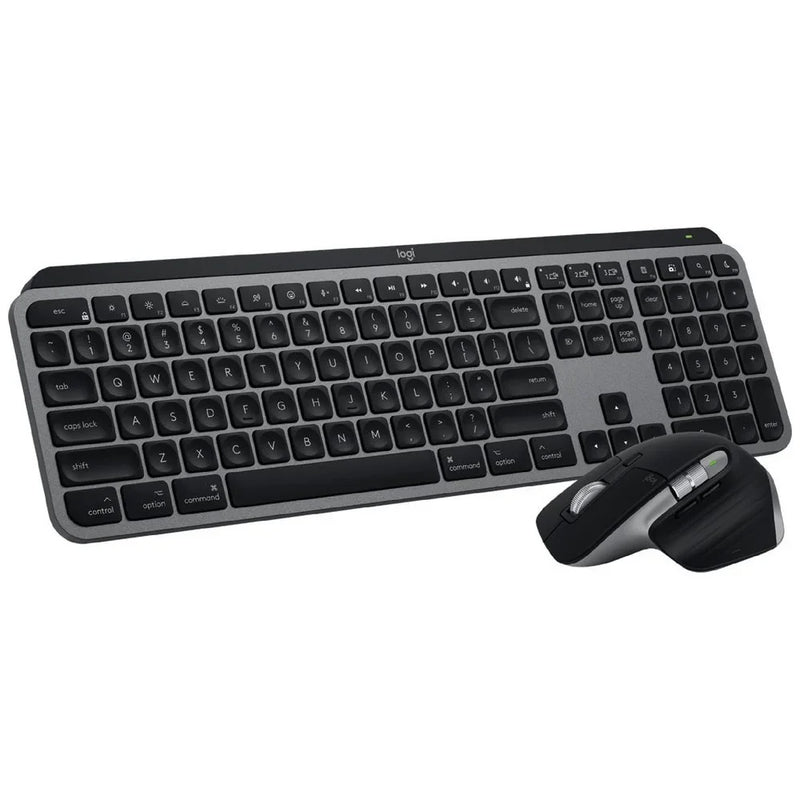 Logitech MX Keys S + Master 3S + Wrist Rest For Mac Keyboard Mouse Set Combo 920-012839 - SuperOffice