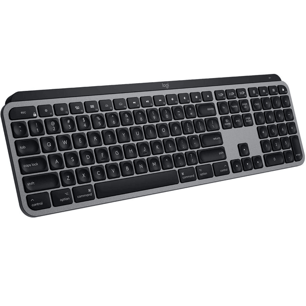 Logitech MX Keys Wireless Illuminated Keyboard Advanced For Mac Space Grey 920-009560 - SuperOffice