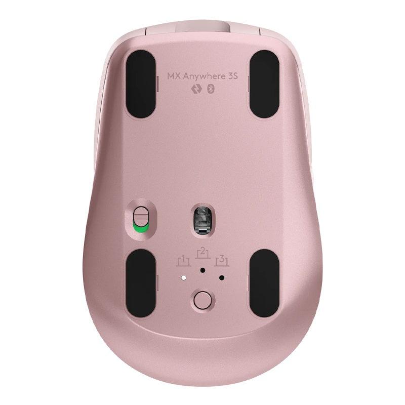 Logitech MX Mouse 3S Anywhere Compact Wireless Performance Rose 910-006934 - SuperOffice