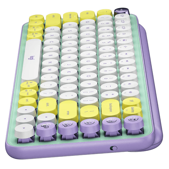 Logitech POP Keys Wireless Mechanical Keyboard Emoji Blast DayDream Mint 920-010578 - SuperOffice