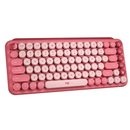 Logitech POP Keys Wireless Mechanical Keyboard Emoji Heartbreaker Rose Pink 920-010579 - SuperOffice