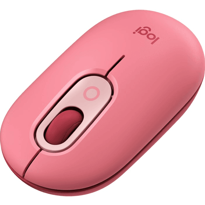 Logitech POP Wireless Mouse Heartbreaker Rose Pink 910-006516 - SuperOffice