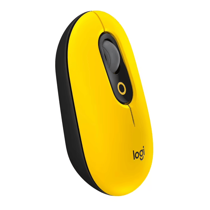 Logitech POP Wireless Mouse with Emoji Blast Yellow 910-006514 - SuperOffice