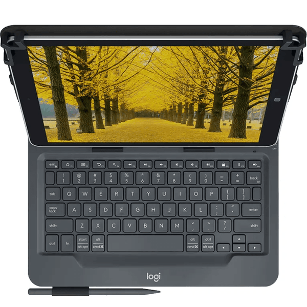 Logitech Universal Folio Keyboard Case For 9-10" Tablets iPad Samsung Android 920-008334 - SuperOffice