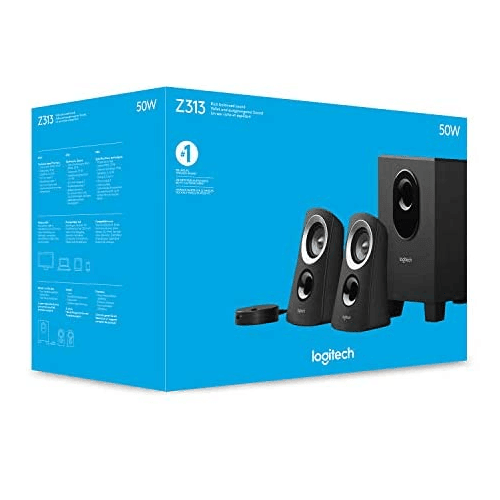 Logitech Z313 PC Computer Speakers Subwoofer Desktop 2.1 Channel 980-000414 - SuperOffice