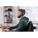 Logitech Zone Vibe 100 Bluetooth Wireless Headset Headphones Microphone Black Grey 981-001215 - SuperOffice