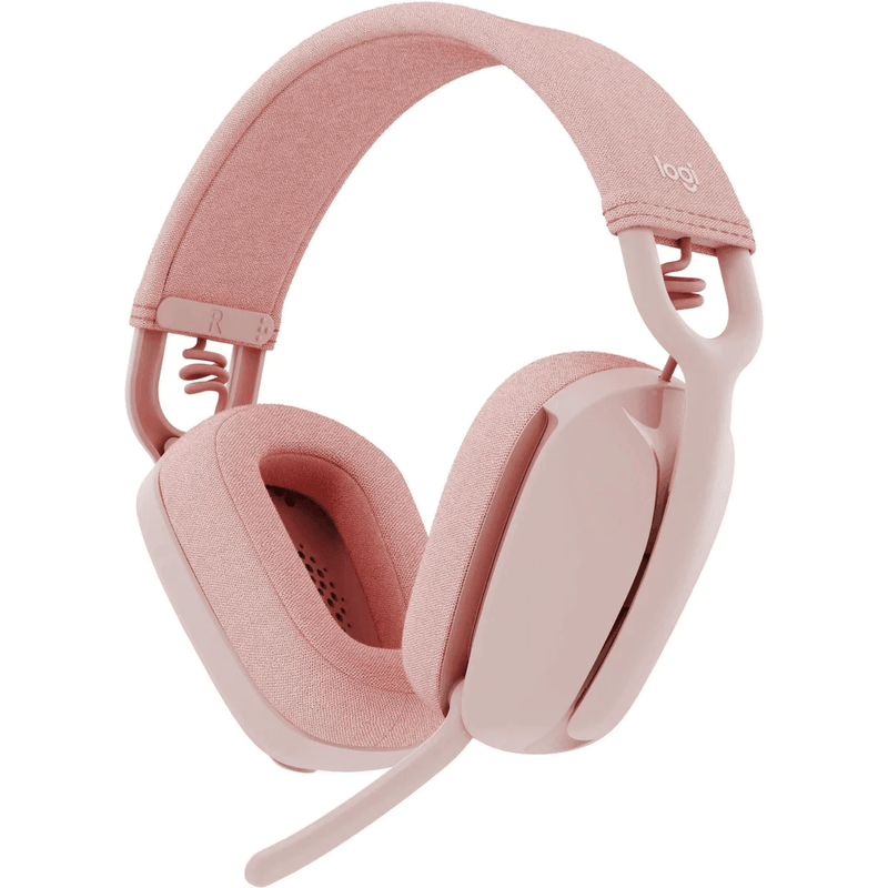 Logitech Zone Vibe 100 Bluetooth Wireless Headset Headphones Microphone Pink 981-001225 - SuperOffice