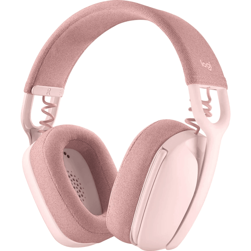 Logitech Zone Vibe 100 Bluetooth Wireless Headset Headphones Microphone Pink 981-001225 - SuperOffice