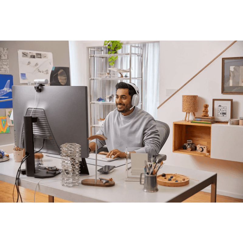 Logitech Zone Vibe 100 Bluetooth Wireless Headset Headphones Microphone White 981-001220 - SuperOffice