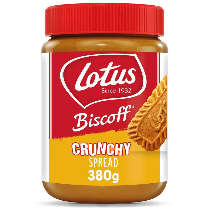 Lotus Biscoff Crunchy Spread Caramel 380g Box of 6 15410126076940 - SuperOffice