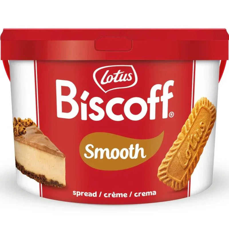 Lotus Biscoff Spread Smooth Caramel 3kg Bulk Tub 213624 - SuperOffice