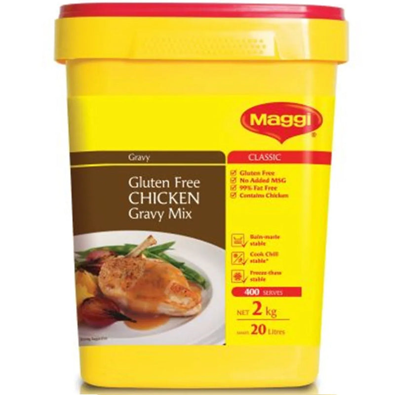 Maggi Chicken Gravy Gluten Free 2kg Bulk Size 221020 - SuperOffice