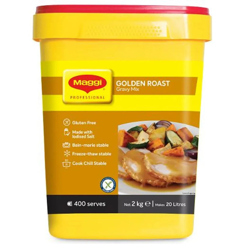 Maggi Golden Roast Gravy Mix Gluten Free 2kg Bulk Size 760244 - SuperOffice