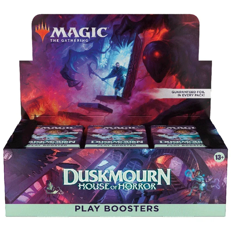 Magic the Gathering Duskmourn House of Horror Play Boosters 36 Boosters Per Display 195166258607 - SuperOffice