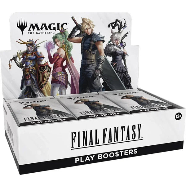 Magic the Gathering Final Fantasy Play Boosters Box Display 30 Pack Trading Cards 195166270920 - SuperOffice