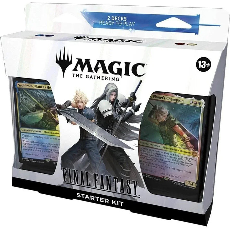 Magic the Gathering Final Fantasy Starter Decks Kit Playing Cards 195166271170 - SuperOffice