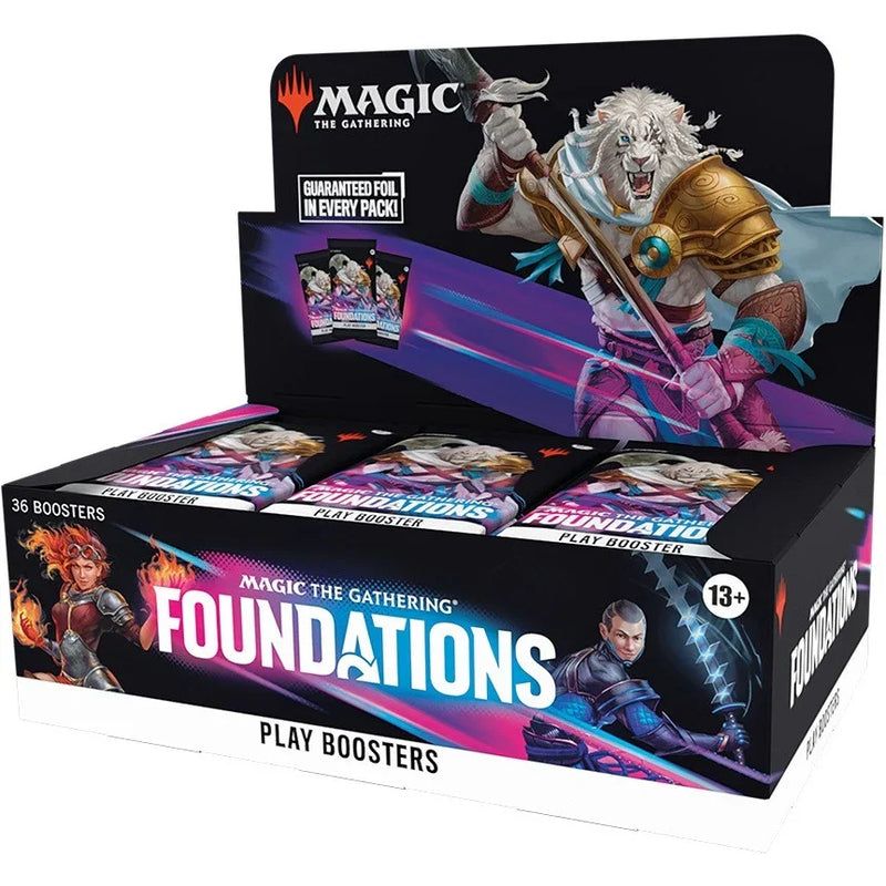 Magic the Gathering Foundations Play Boosters 36 Display Box Playing Cards 195166261782 - SuperOffice