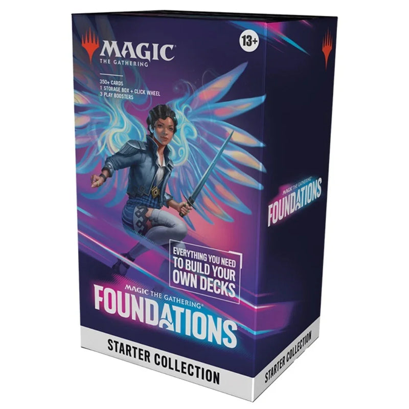 Magic the Gathering Foundations Starter Collection 3 Play Boosters 350 Plus Magic Cards 195166261911 - SuperOffice