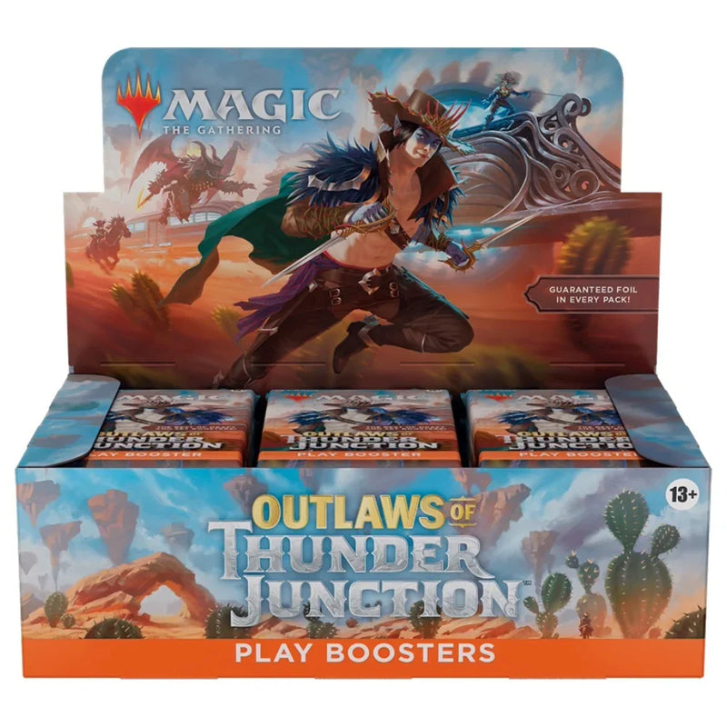 Magic the Gathering Outlaws of Thunder Junction Play Boosters 36 Boosters Per Display 195166252391 - SuperOffice
