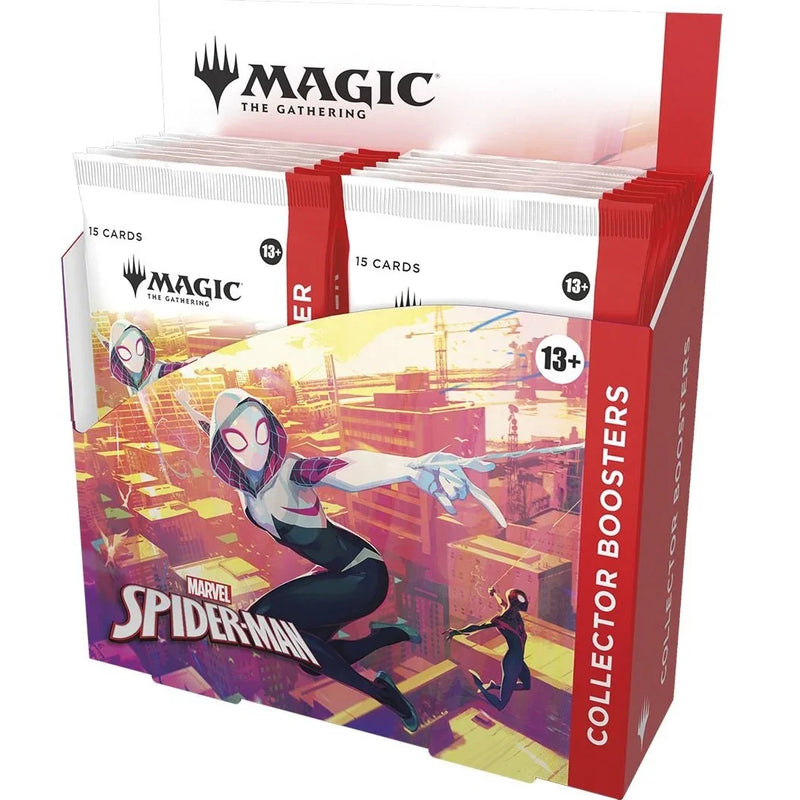 Magic the Gathering Spiderman Collector Booster Box Display 12 Packs Sealed Trading Card Game 195166289915 - SuperOffice