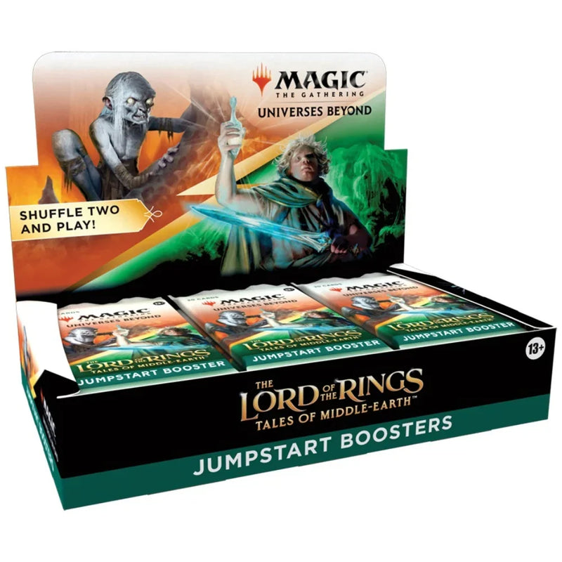 Magic the Gathering The Lord of the Rings Tales of Middle Earth Jumpstart Boosters 18 Boosters Per Display 195166205106 - SuperOffice