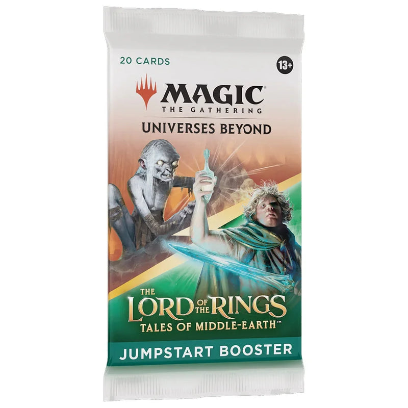 Magic the Gathering The Lord of the Rings Tales of Middle Earth Jumpstart Boosters 18 Boosters Per Display 195166205106 - SuperOffice