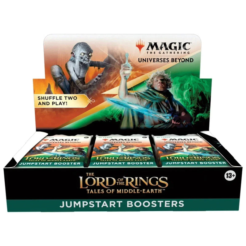 Magic the Gathering The Lord of the Rings Tales of Middle Earth Jumpstart Boosters 18 Boosters Per Display 195166205106 - SuperOffice