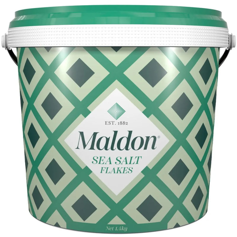 Maldon Sea Salt Flakes 1.4kg Bulk Tub SALT14 - SuperOffice
