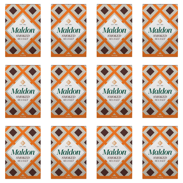 Maldon Smoked Sea Salt 125g 12 Pack Bulk SALT07 - SuperOffice