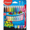 Maped Color Peps Jungle Felt Tip Markers Pack 12 8845420 - SuperOffice