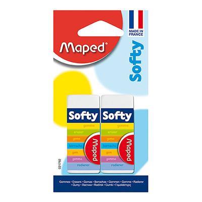 Maped Softy Eraser Pack 2 8021792 - SuperOffice