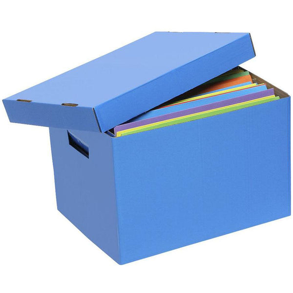 Marbig Archive Box Coloured Blue 8018001 - SuperOffice