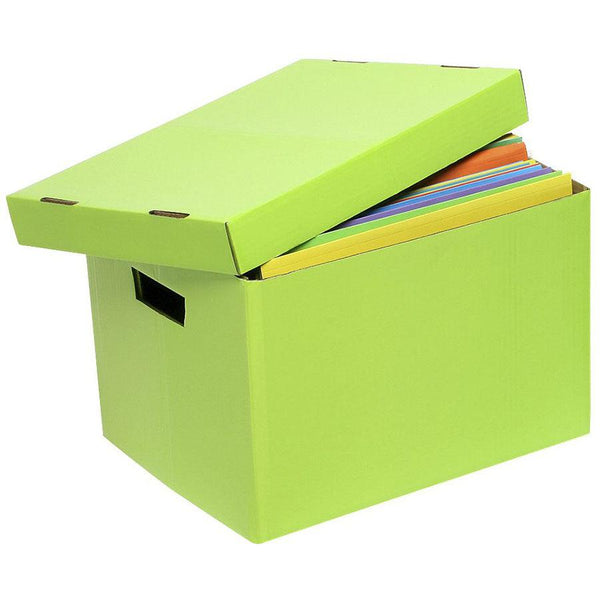 Marbig Archive Box Coloured Lime 8018004 - SuperOffice