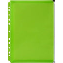 Marbig Binder Pocket Zip Closure A4 Lime 2025704 - SuperOffice