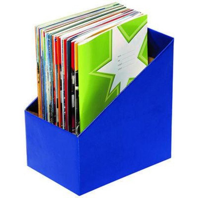 Marbig Book Box Small Blue Pack 5 8005701 - SuperOffice