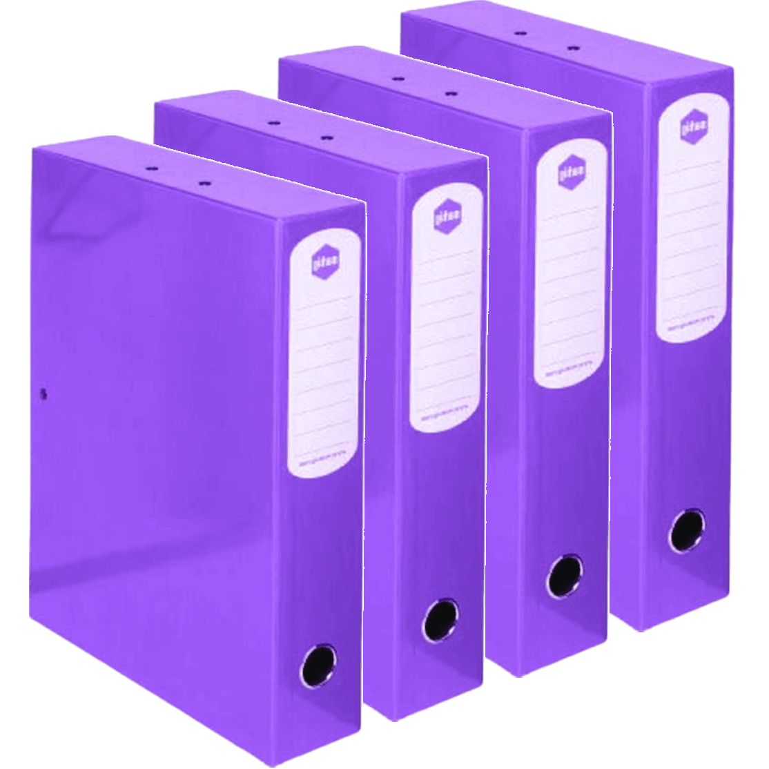 Marbig Box File Heavy Duty 75Mm Foolscap Purple | SuperOffice