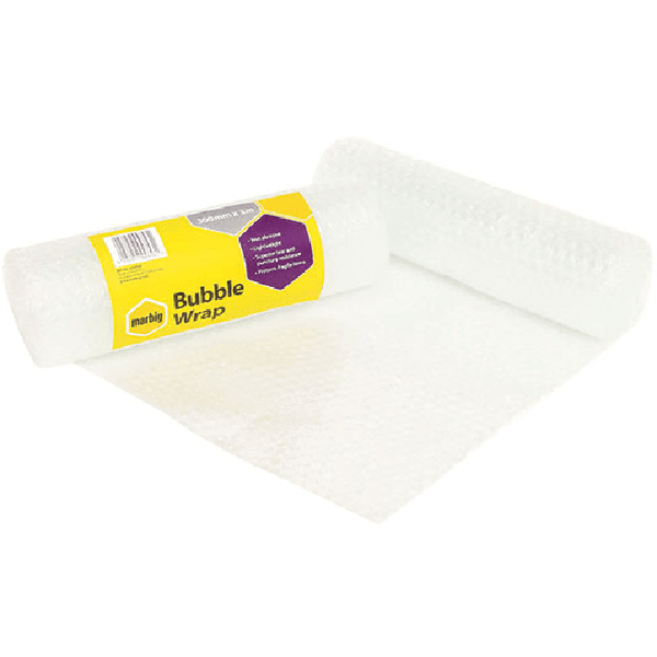 Marbig Bubble Wrap 300mm x 3m Clear 1838639 (1 Roll) - SuperOffice